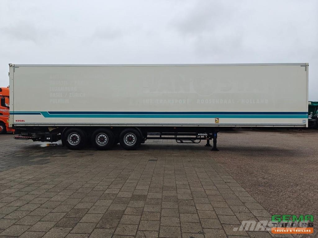 Kögel S24 Enclosed Body 13.6m + Underfold Tailgate 2000 Semirimorchi a cassone chiuso