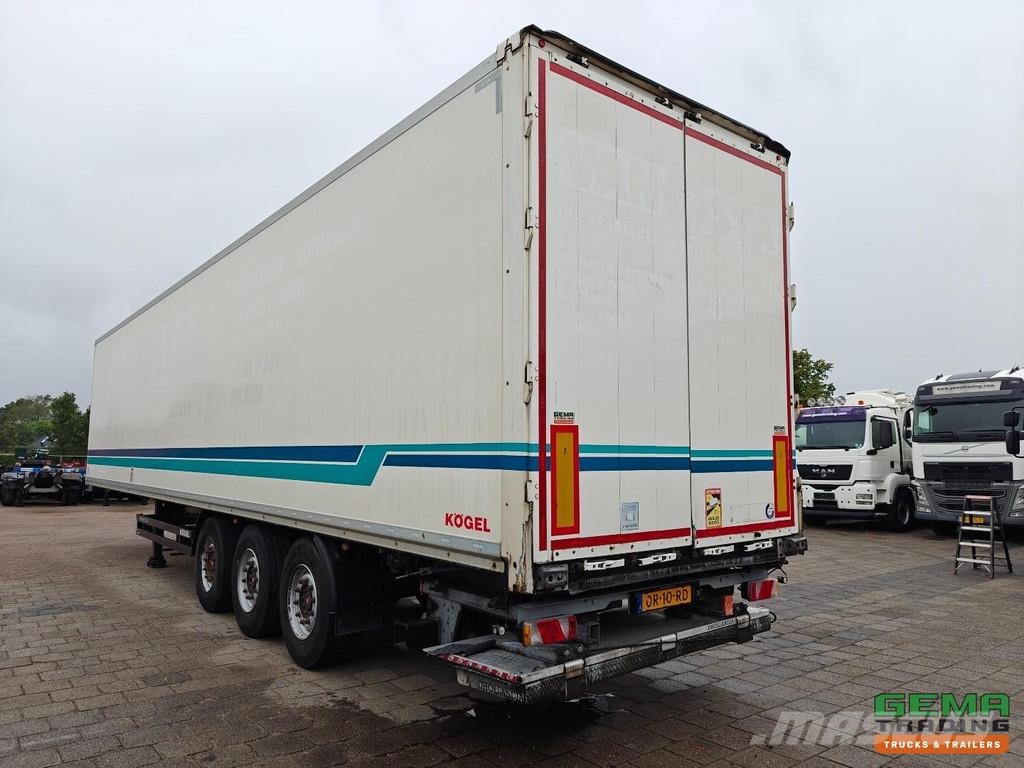 Kögel S24 Enclosed Body 13.6m + Underfold Tailgate 2000 Semirimorchi a cassone chiuso