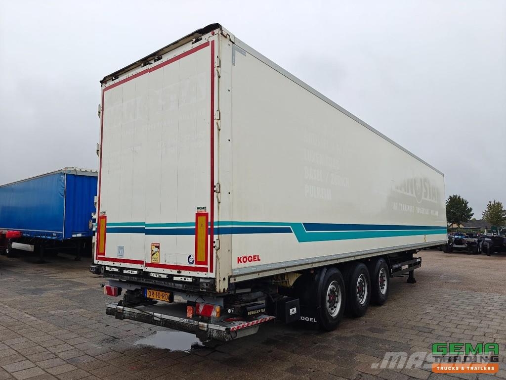Kögel S24 Enclosed Body 13.6m + Underfold Tailgate 2000 Semirimorchi a cassone chiuso