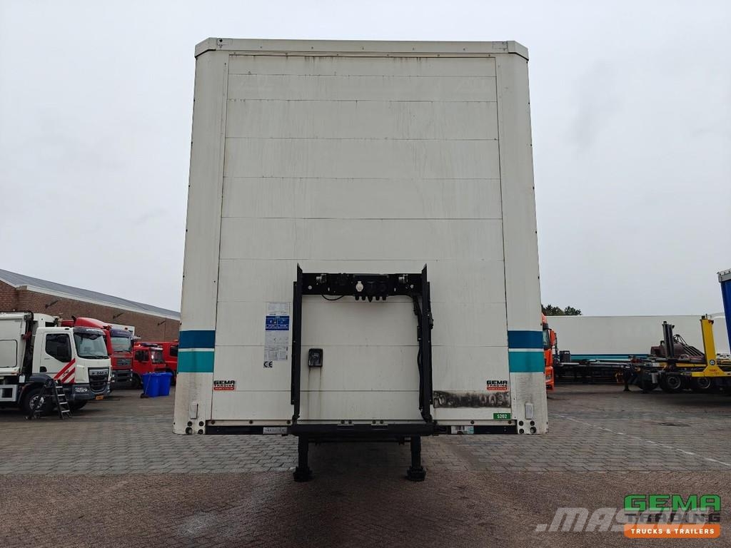 Kögel S24 Enclosed Body 13.6m + Underfold Tailgate 2000 Semirimorchi a cassone chiuso