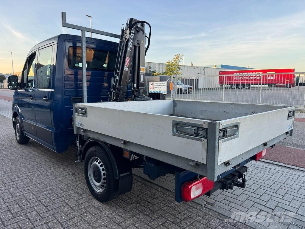 Volkswagen Crafter, Doka, Crane HIAB T DUO 023- 3, Only 36.00 Nakladacia/sklápacia bočnica