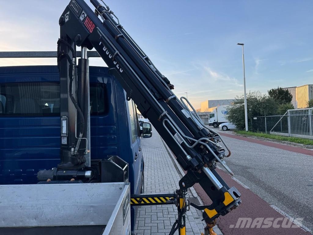 Volkswagen Crafter, Doka, Crane HIAB T DUO 023- 3, Only 36.00 Nakladacia/sklápacia bočnica