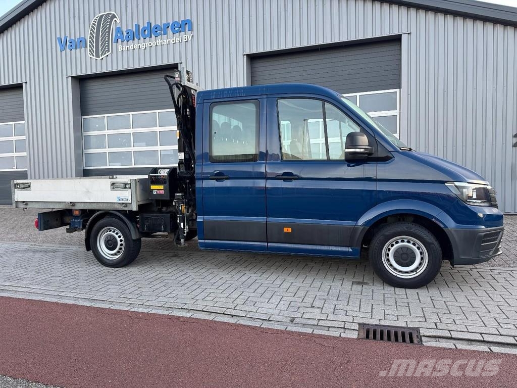 Volkswagen Crafter, Doka, Crane HIAB T DUO 023- 3, Only 36.00 Nakladacia/sklápacia bočnica