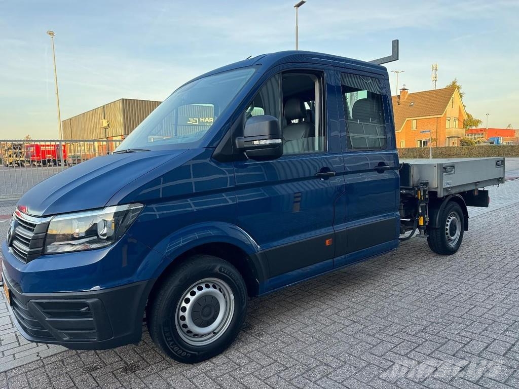 Volkswagen Crafter, Doka, Crane HIAB T DUO 023- 3, Only 36.00 Nakladacia/sklápacia bočnica