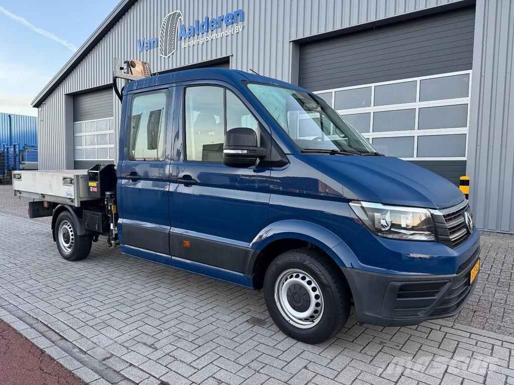 Volkswagen Crafter, Doka, Crane HIAB T DUO 023- 3, Only 36.00 Nakladacia/sklápacia bočnica