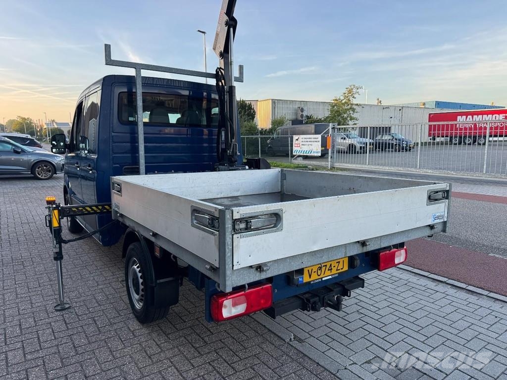 Volkswagen Crafter, Doka, Crane HIAB T DUO 023- 3, Only 36.00 Nakladacia/sklápacia bočnica