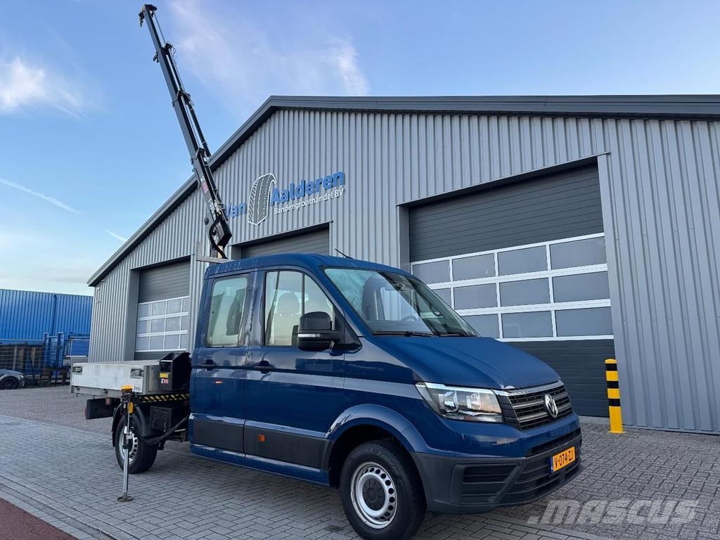 Volkswagen Crafter, Doka, Crane HIAB T DUO 023- 3, Only 36.00 Nakladacia/sklápacia bočnica