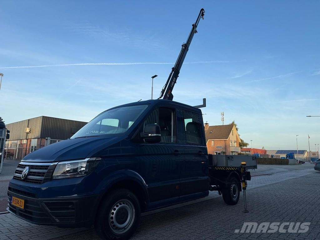Volkswagen Crafter, Doka, Crane HIAB T DUO 023- 3, Only 36.00 Nakladacia/sklápacia bočnica