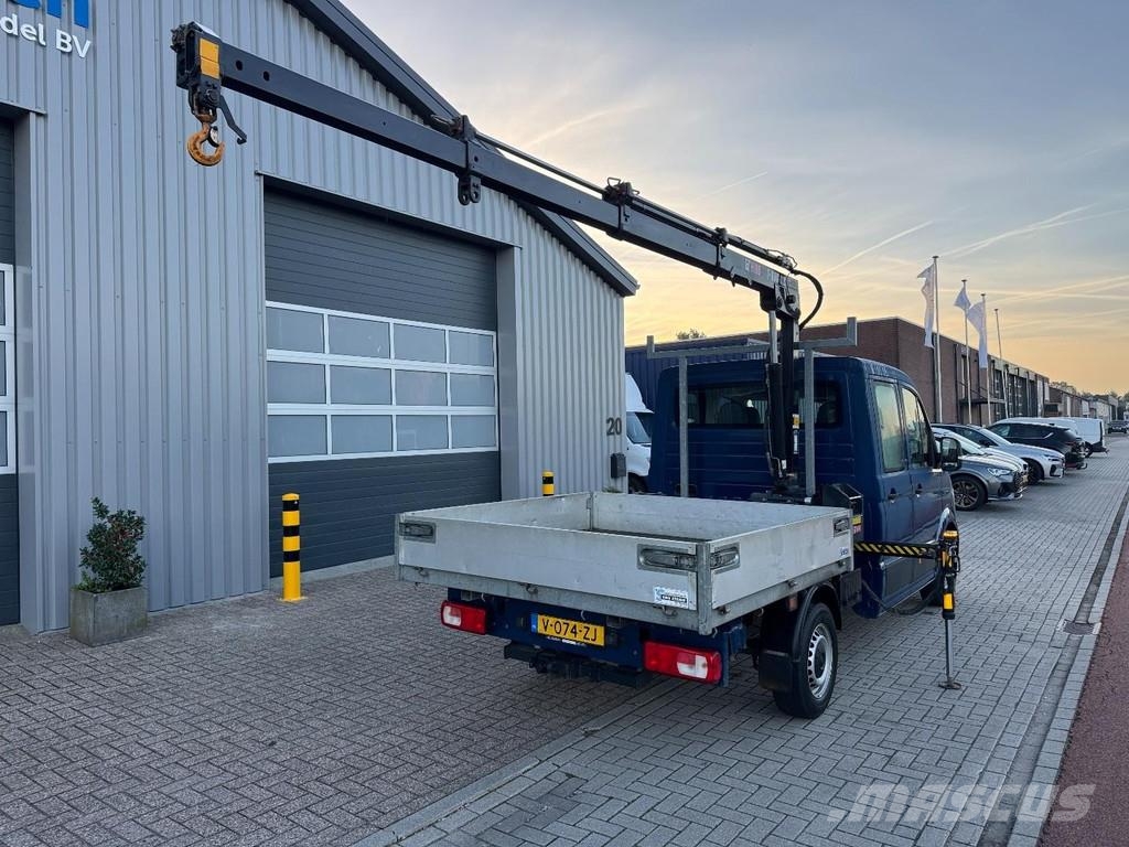 Volkswagen Crafter, Doka, Crane HIAB T DUO 023- 3, Only 36.00 Nakladacia/sklápacia bočnica