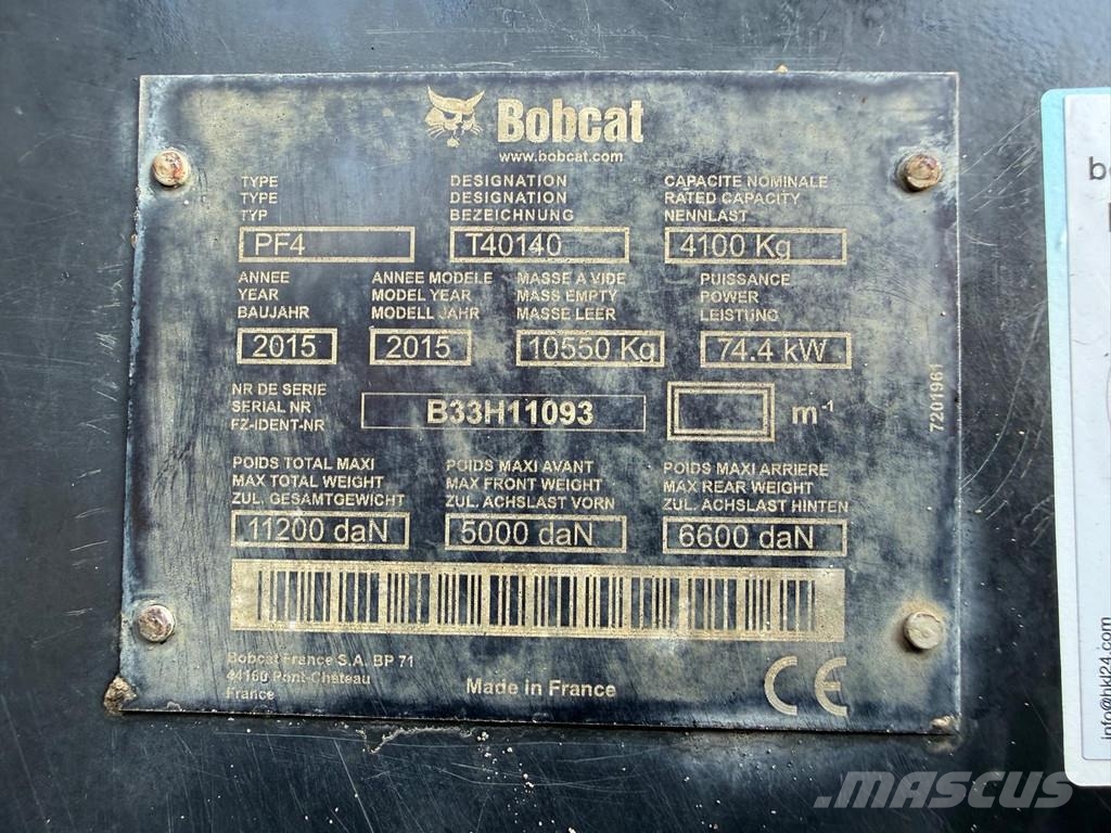 Bobcat T40140 Verreikers