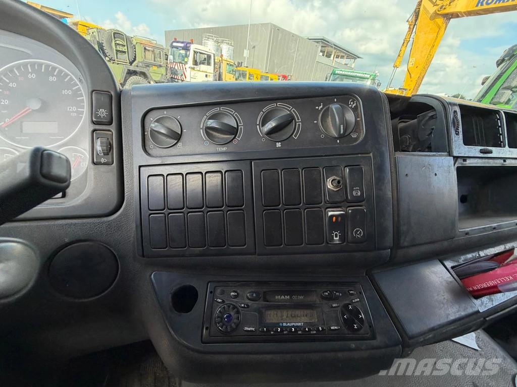 MAN TGL 12.240 Open Box Manual Gearbox Spring Suspensi Camion plateau