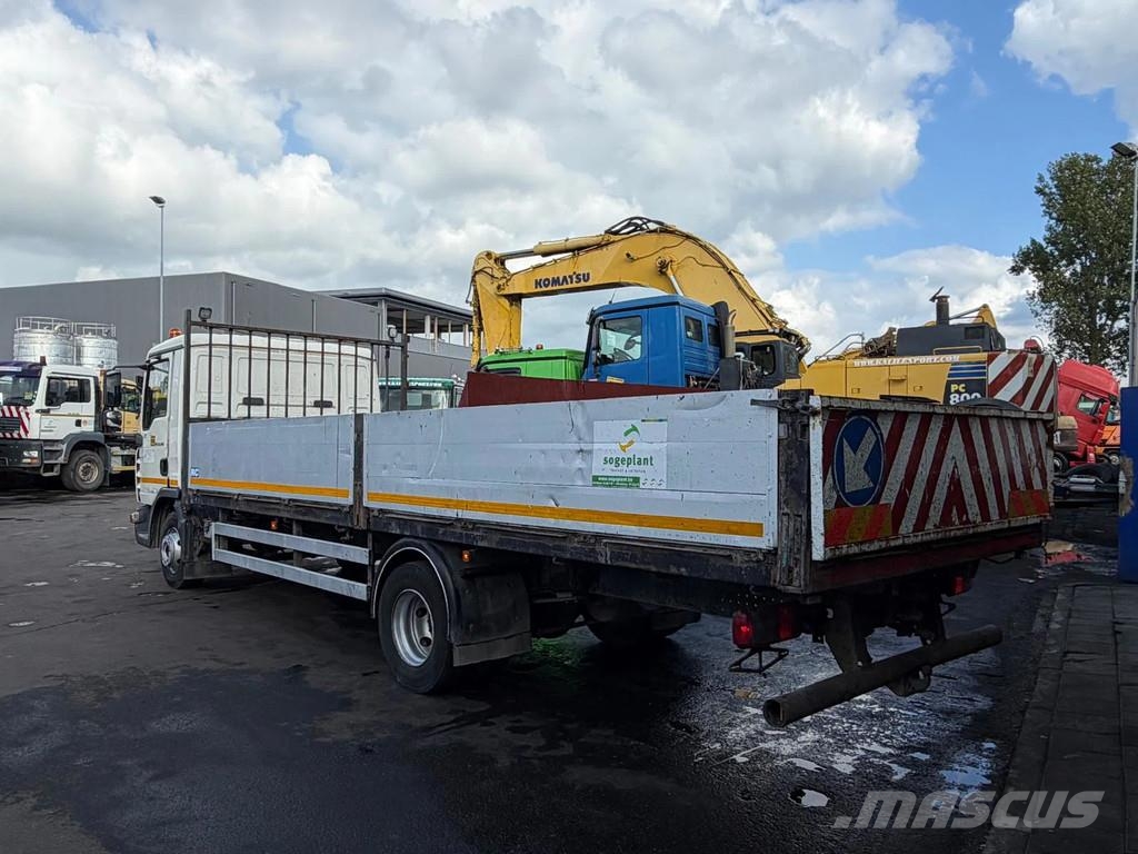 MAN TGL 12.240 Open Box Manual Gearbox Spring Suspensi Camion plateau