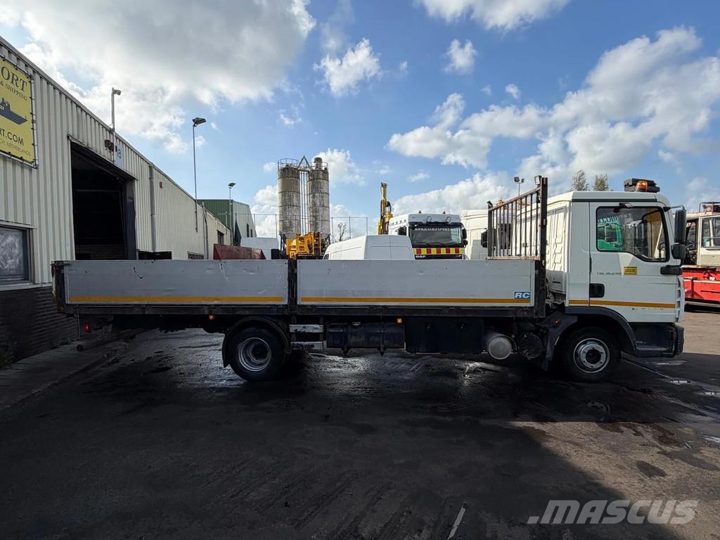 MAN TGL 12.240 Open Box Manual Gearbox Spring Suspensi Camion plateau