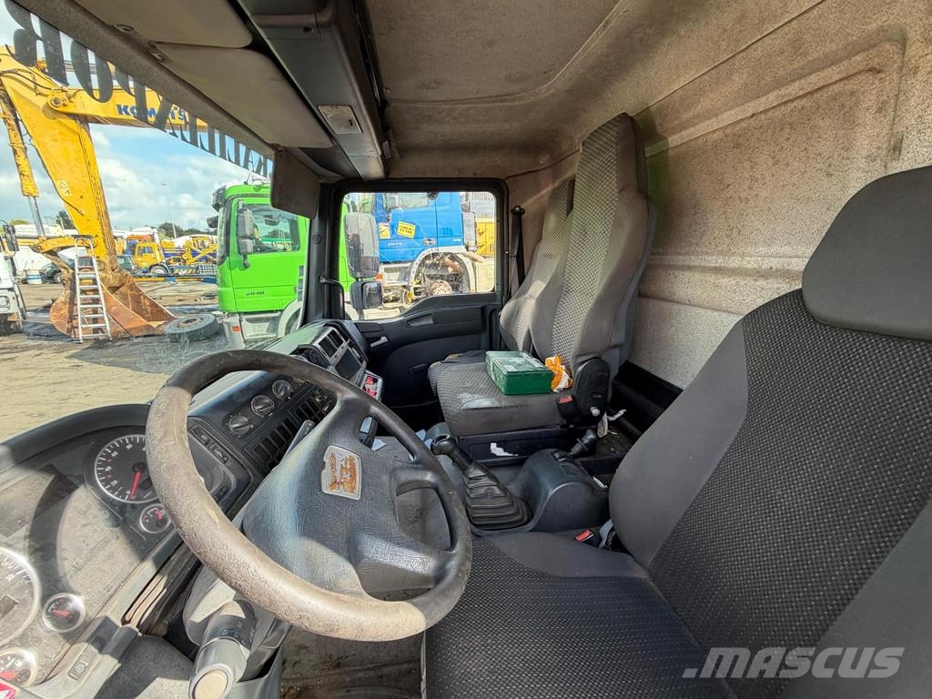 MAN TGL 12.240 Open Box Manual Gearbox Spring Suspensi Camion plateau