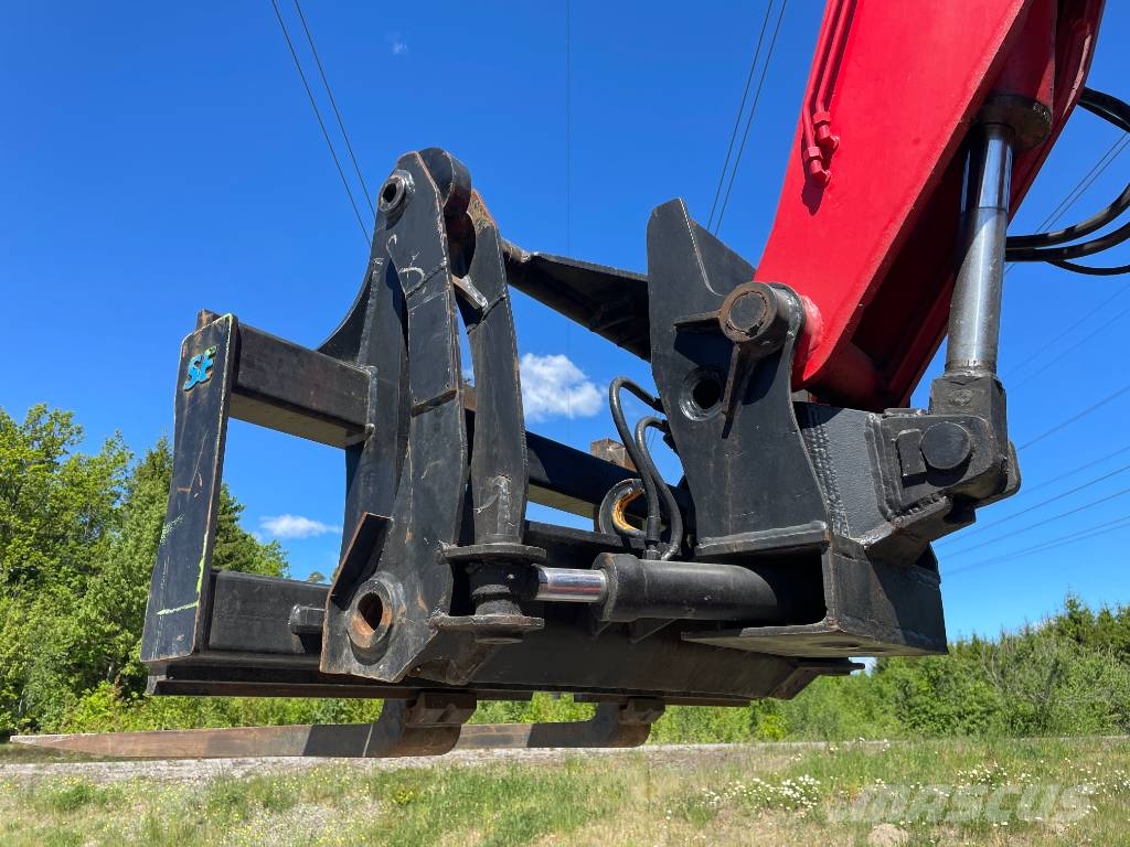 Manitou MRT 1850 Stora BM svängbart med pallgafflar Manipuladores telescópicos