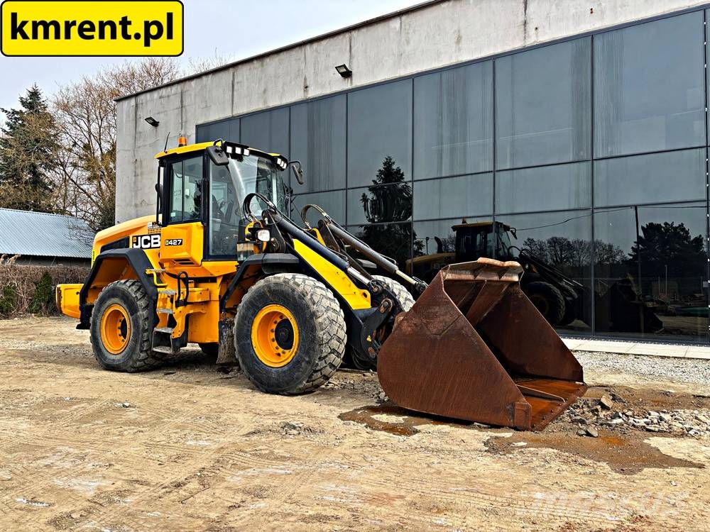 JCB 427 ŁADOWARKA KOŁOWA 2017R. | CAT 924 LIEBHERR 524 Cargadoras sobre ruedas