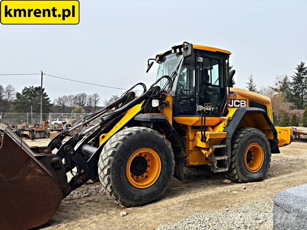 JCB 427 ŁADOWARKA KOŁOWA 2017R. | CAT 924 LIEBHERR 524 Cargadoras sobre ruedas