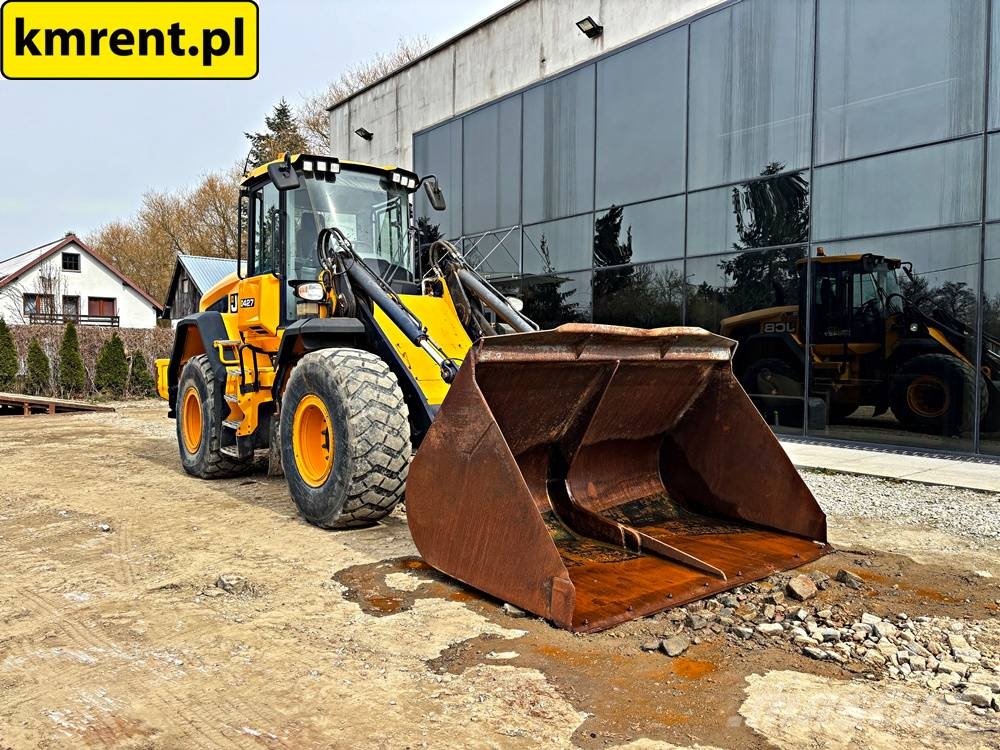 JCB 427 ŁADOWARKA KOŁOWA 2017R. | CAT 924 LIEBHERR 524 Cargadoras sobre ruedas