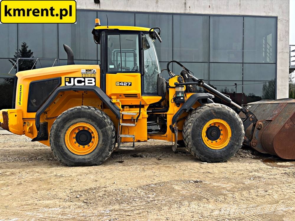 JCB 427 ŁADOWARKA KOŁOWA 2017R. | CAT 924 LIEBHERR 524 Cargadoras sobre ruedas