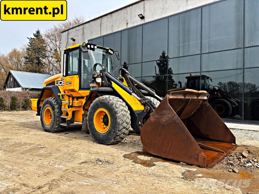 JCB 427 ŁADOWARKA KOŁOWA 2017R. | CAT 924 LIEBHERR 524 Cargadoras sobre ruedas