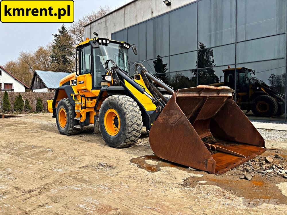 JCB 427 ŁADOWARKA KOŁOWA 2017R. | CAT 924 LIEBHERR 524 Cargadoras sobre ruedas