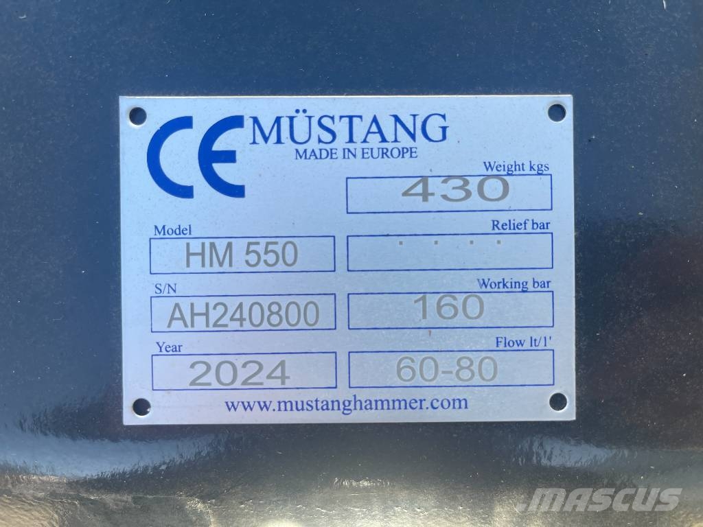 Mustang HM 550 2024 Unused Čekići