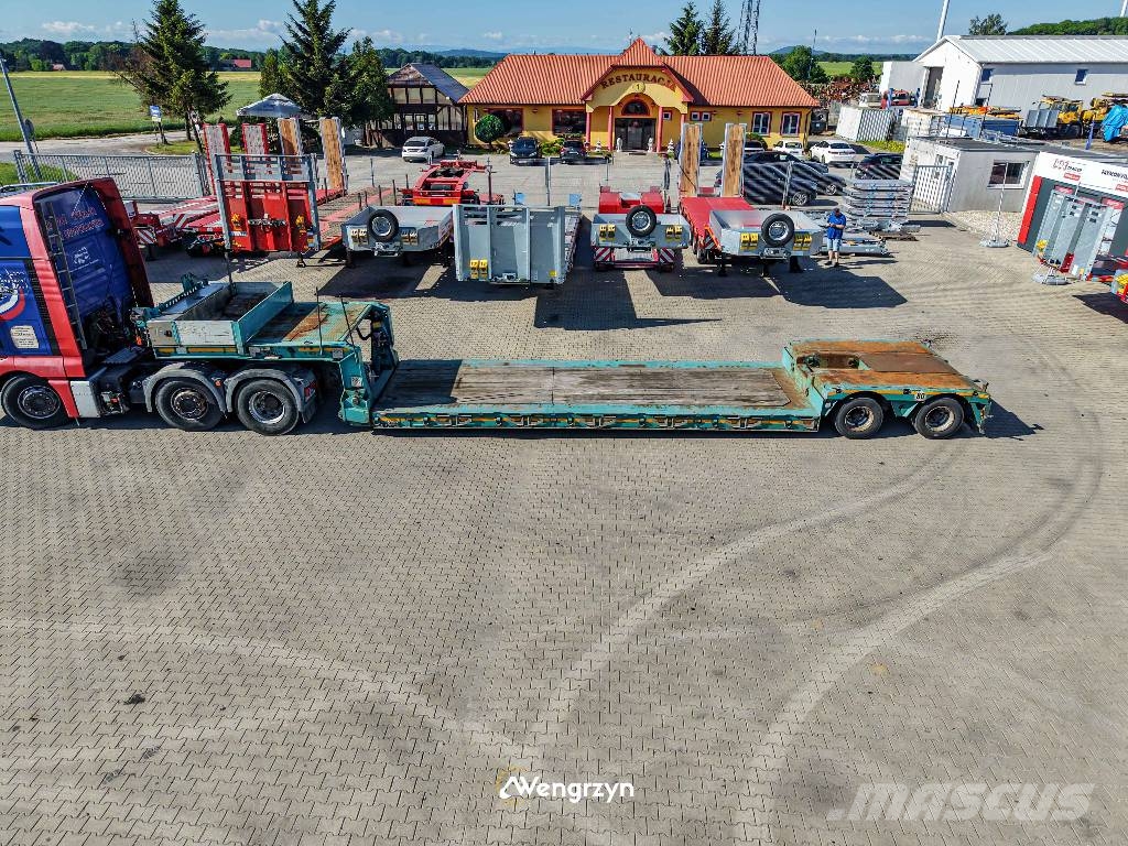 Faymonville MegaMAX | Tiefbett | 13600mm Žemo iškrovimo puspriekabės