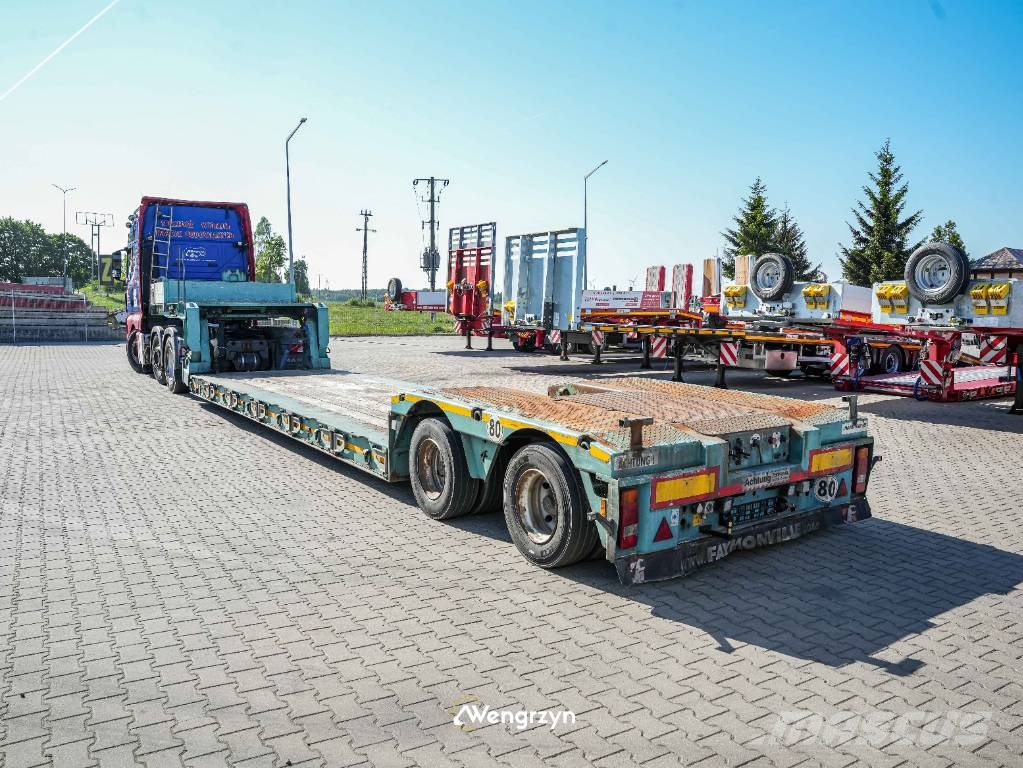 Faymonville MegaMAX | Tiefbett | 13600mm Žemo iškrovimo puspriekabės