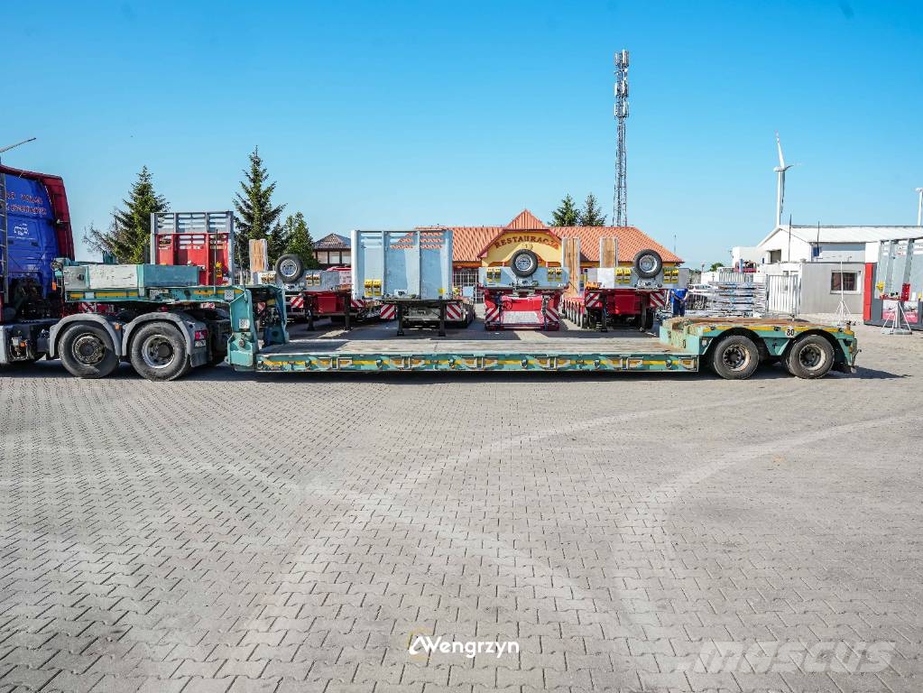 Faymonville MegaMAX | Tiefbett | 13600mm Žemo iškrovimo puspriekabės
