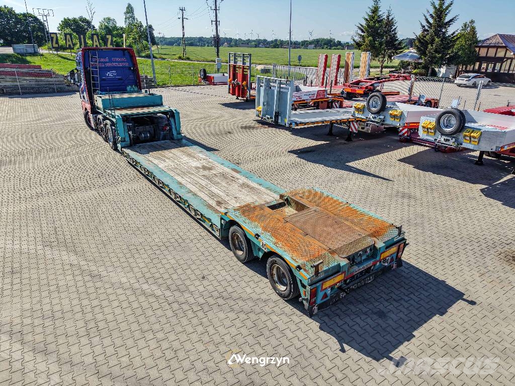 Faymonville MegaMAX | Tiefbett | 13600mm Žemo iškrovimo puspriekabės