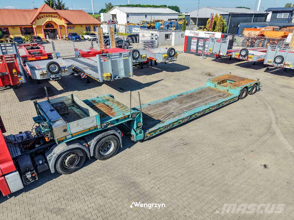Faymonville MegaMAX | Tiefbett | 13600mm Žemo iškrovimo puspriekabės