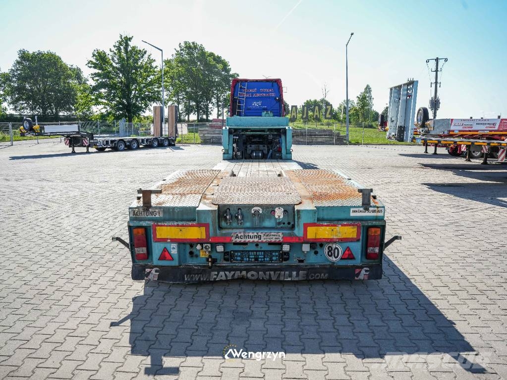 Faymonville MegaMAX | Tiefbett | 13600mm Žemo iškrovimo puspriekabės