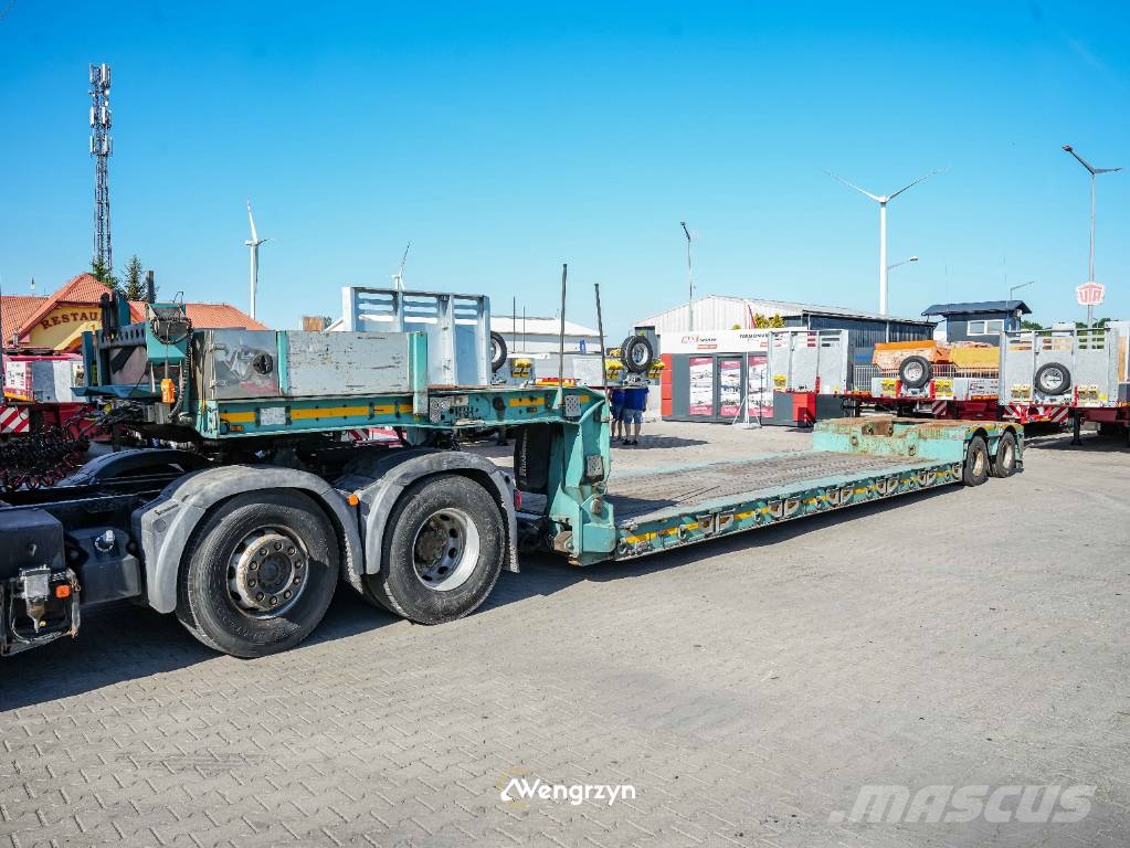Faymonville MegaMAX | Tiefbett | 13600mm Žemo iškrovimo puspriekabės