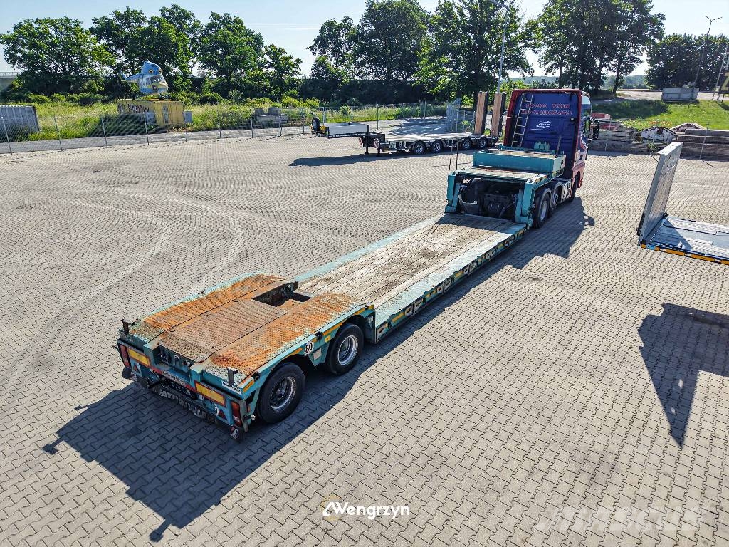 Faymonville MegaMAX | Tiefbett | 13600mm Žemo iškrovimo puspriekabės