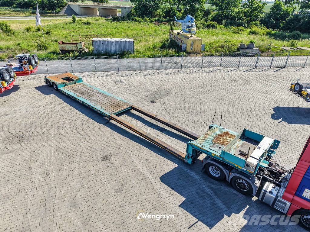 Faymonville MegaMAX | Tiefbett | 13600mm Žemo iškrovimo puspriekabės