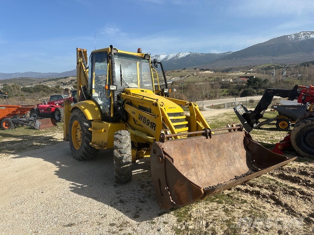 Komatsu WB 91 R Rovokopači