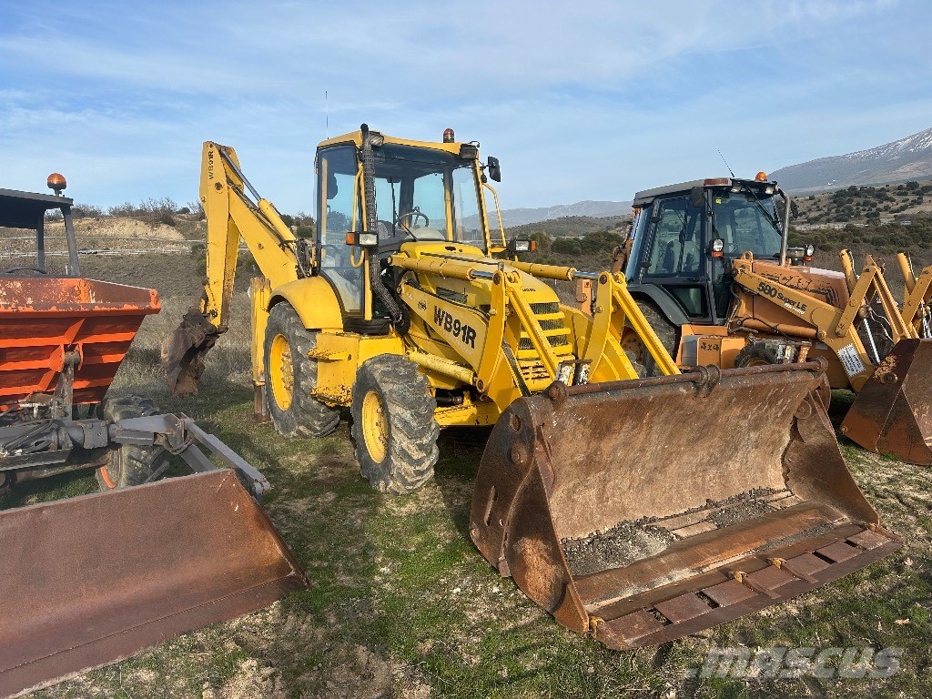 Komatsu WB 91 R Rovokopači