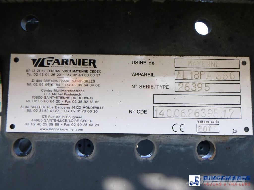 Mercedes-Benz Antos 2543 6x2 Euro 6 Garnier container hook lift Abrollkipper