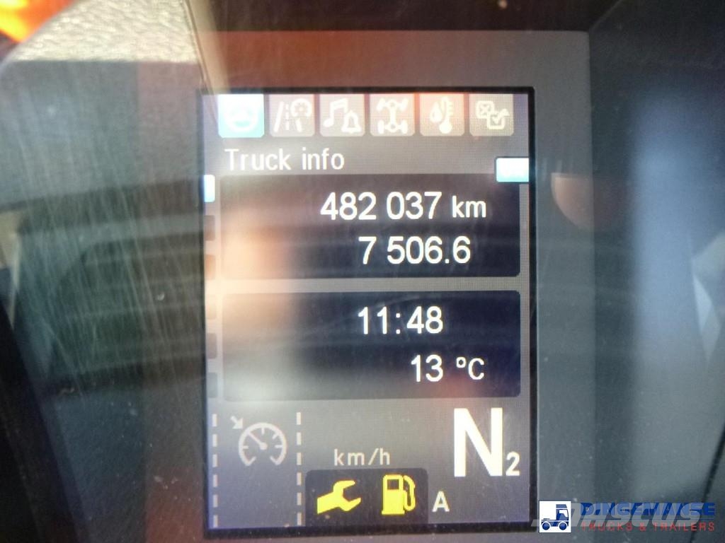 Mercedes-Benz Antos 2543 6x2 Euro 6 Garnier container hook lift Abrollkipper