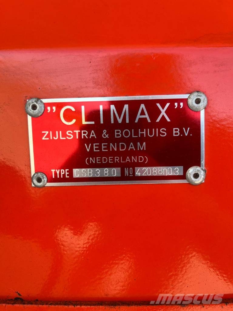 Climax CSB380 Stortbak Station de lavage