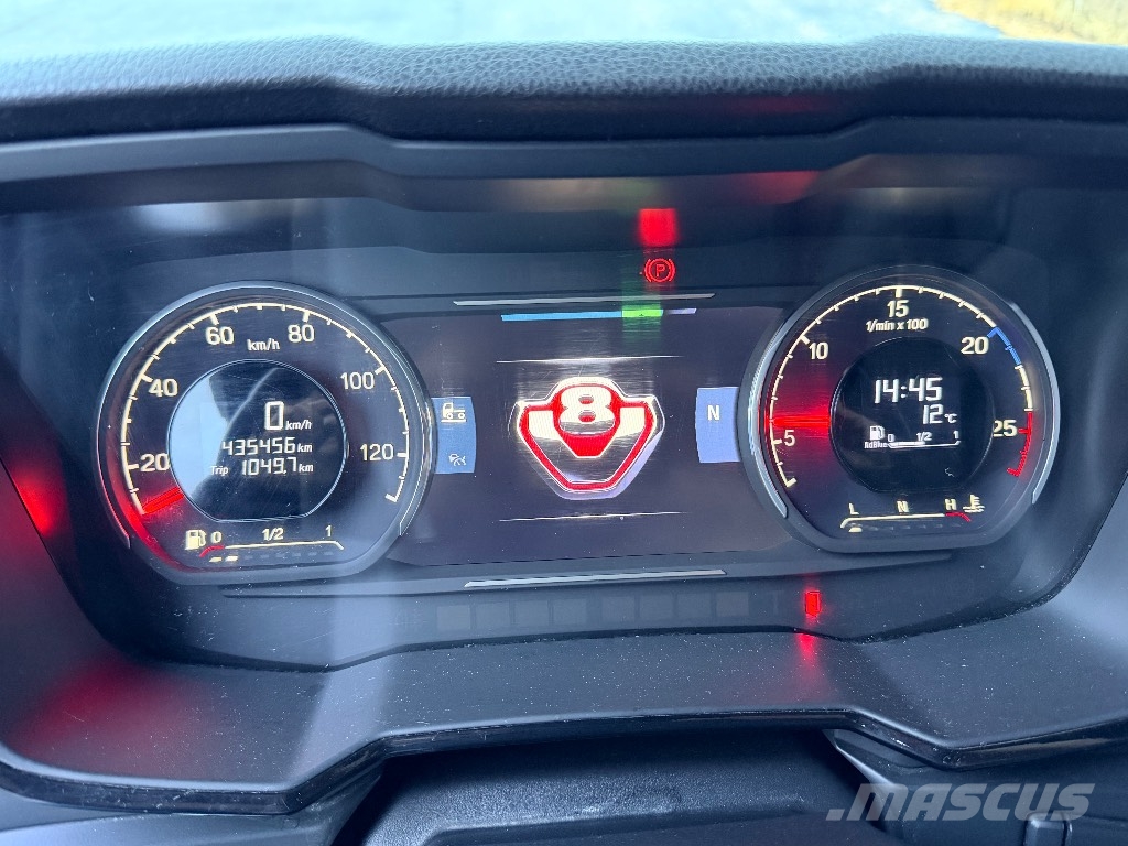 Scania R660 V8 6x4 hydrauliikalla وحدات الجر