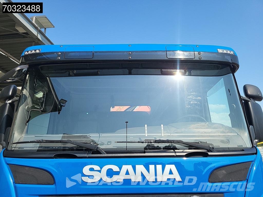 Scania P280 P 4X2 Palfinger PK12002 EH A Full Air Manual Pritschenwagen/Pritschenwagen mit Seitenklappe