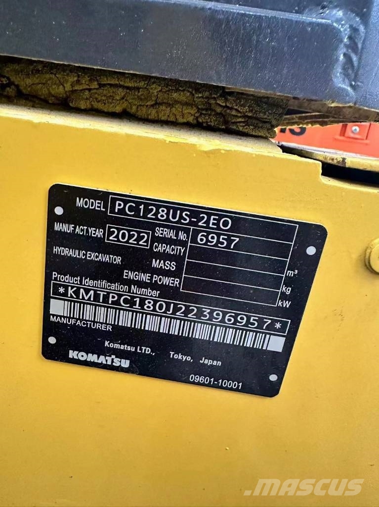 Komatsu PC 128US-2EO Pelle sur chenilles
