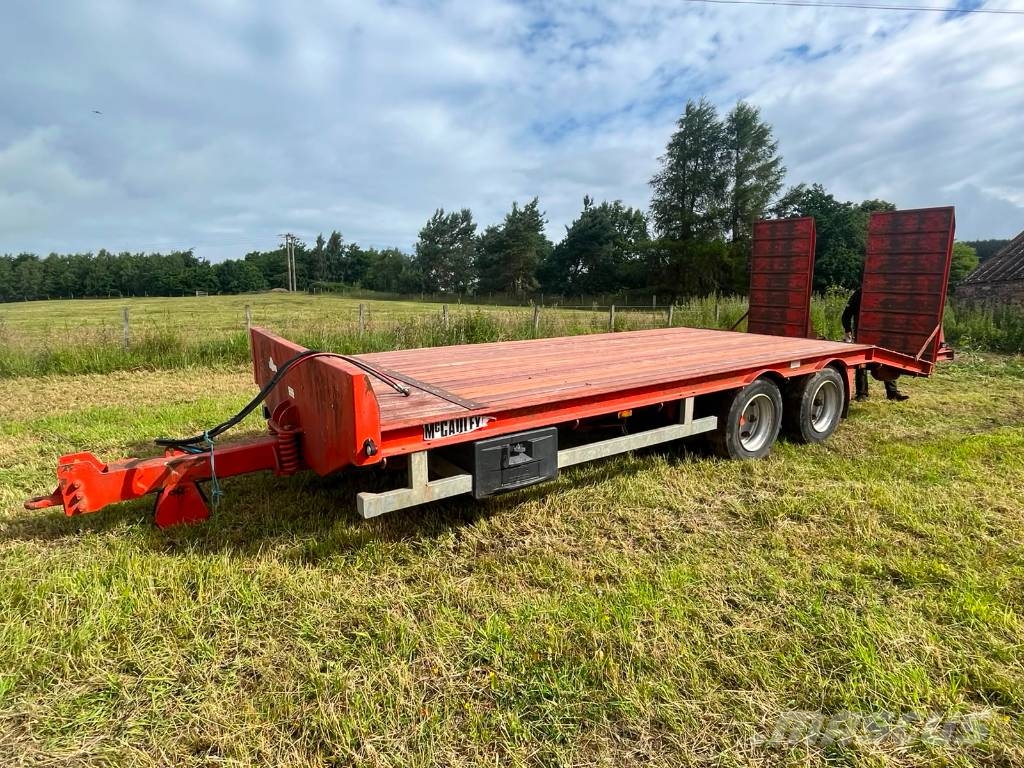 McCauley 16 TON TWIN AXLE LOADER TRAILER Low loaders