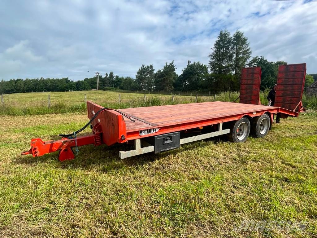 McCauley 16 TON TWIN AXLE LOADER TRAILER Low loaders