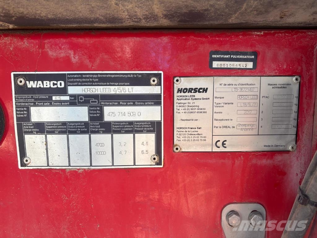 Horsch LEEB 5LT Tractoare agricole sprayers
