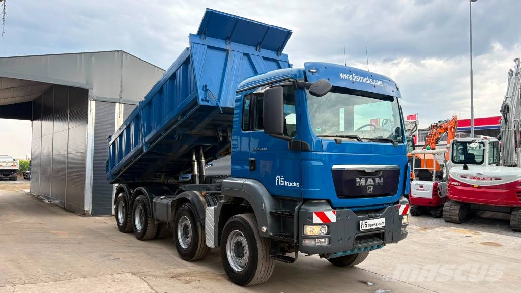 MAN TGS 35.440 8x4 MEILLER BORDMATIC TIPPER - RETARDER Самосвал