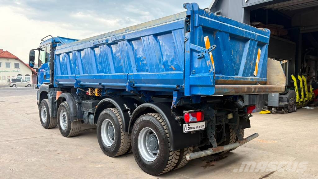 MAN TGS 35.440 8x4 MEILLER BORDMATIC TIPPER - RETARDER Самосвал