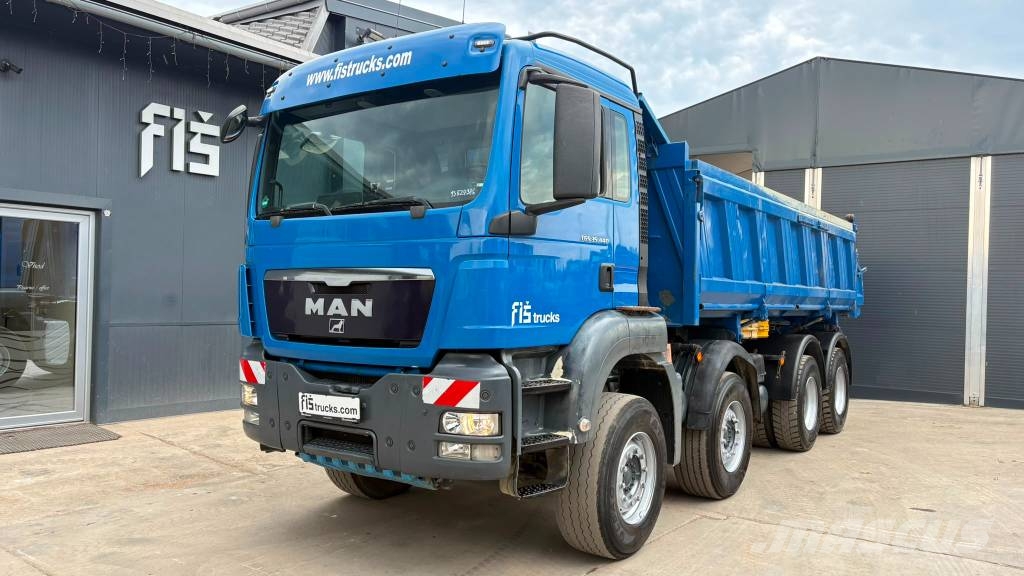 MAN TGS 35.440 8x4 MEILLER BORDMATIC TIPPER - RETARDER Самосвал
