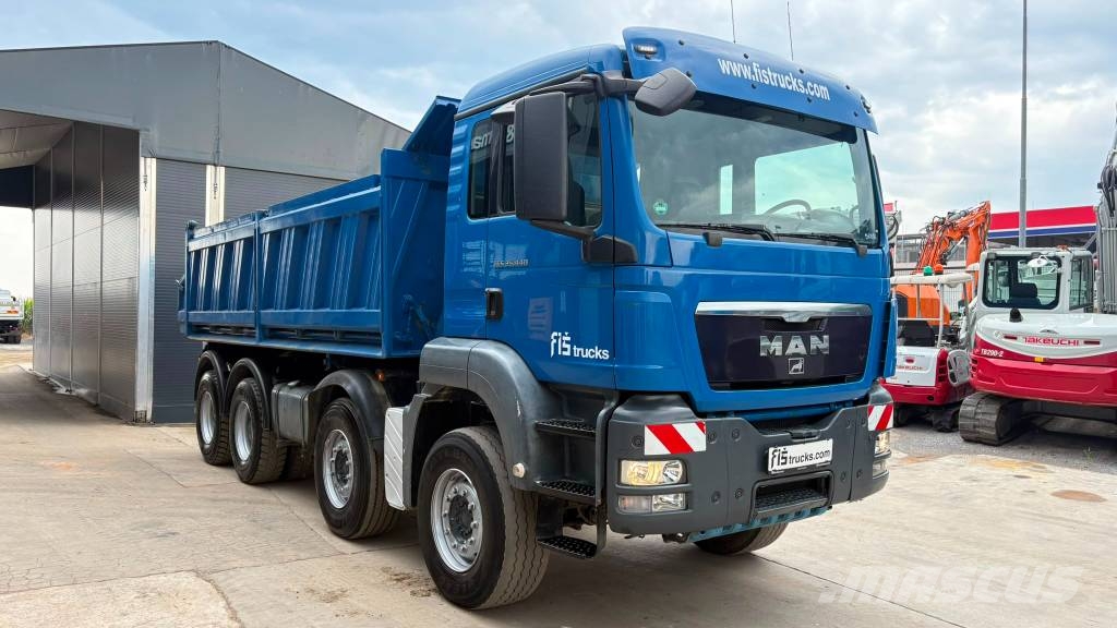 MAN TGS 35.440 8x4 MEILLER BORDMATIC TIPPER - RETARDER Самосвал